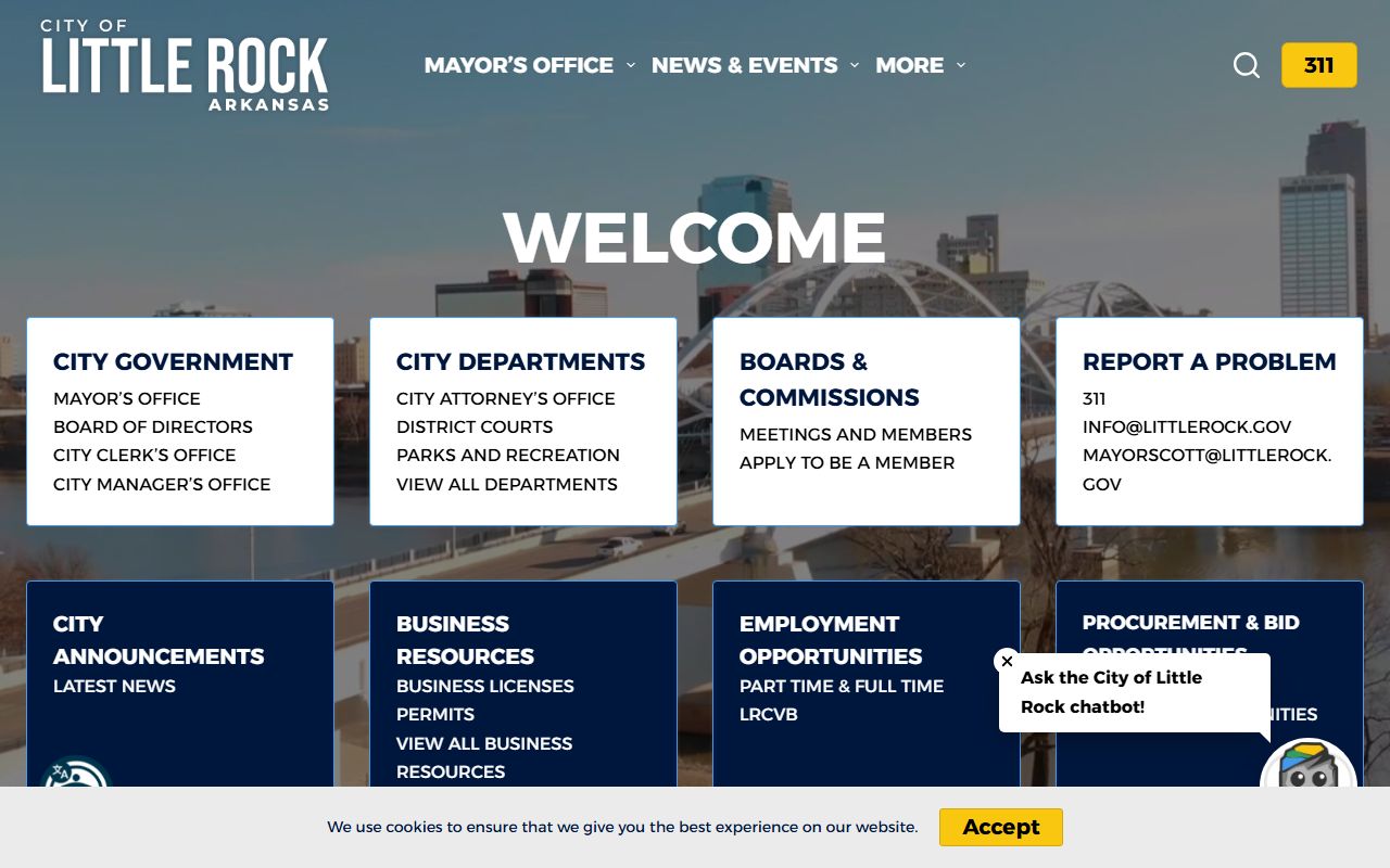 City of Little Rock official website