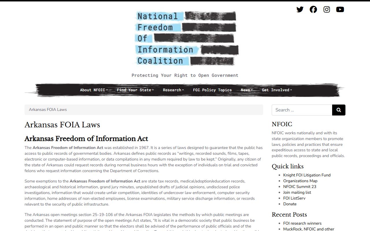 Logan County Traffic Court Records - Arkansas FOIA Information